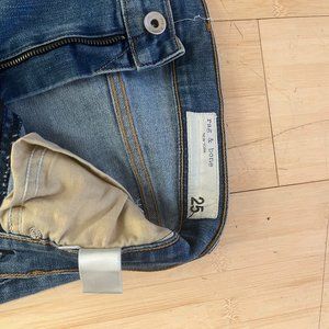 Rag and Bone mid waist oversized jeans